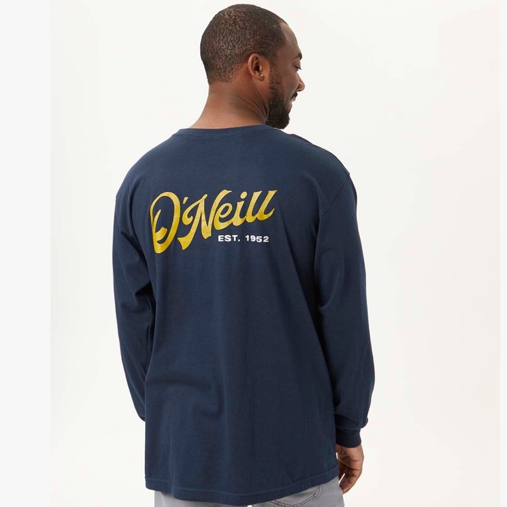 O’Neill Navy blue long sleeve graphic t-shirt/tee. Size Medium. NWT - Picture 4 of 7